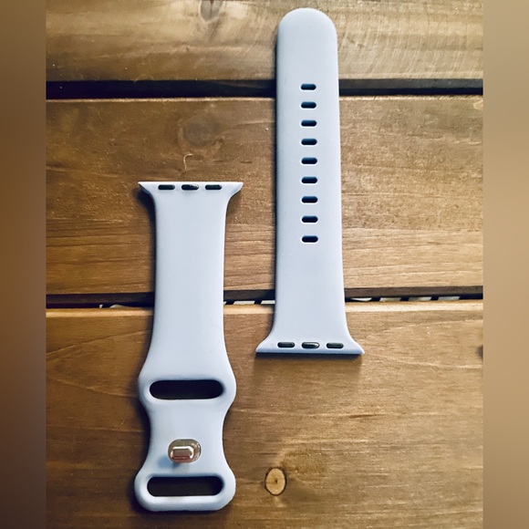 Apple Watch Bands- 41mm - light blue and tan- both included! - Picture 3 of 4